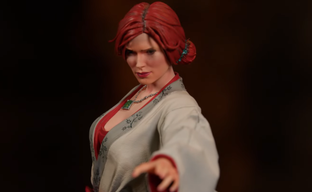 Показали фигурку Трисс из The Witcher 3 в японском стиле