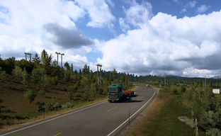 Леса северного дополнения Euro Truck Simulator 2. Новые скриншоты Nordic Horizons