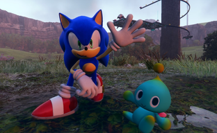 Фанаты Соника усмотрели концепт Sonic Frontiers 2 на праздничной фотографии SEGA