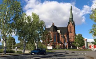 Достопримечательности северных городов в Euro Truck Simulator 2. Новые скриншоты дополнения Nordic Horizons