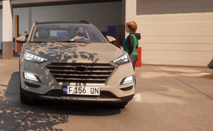 Authors of the Russian car simulator City Car Driving 2.0 showed a variety of pedestrians and work on animations