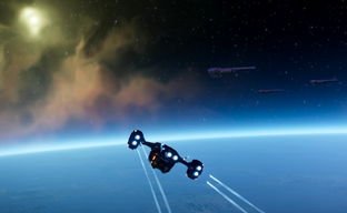 Создатель Helldivers 2 показал концепты отменённого спин-оффа про «Орлов» — космических кораблях, помогающих адским десантникам