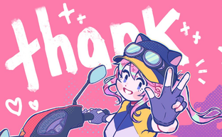 Девушка-курьер, ставшая маскотом распродаж Steam, покидает магазин Valve. Художница подготовила прощальный пост