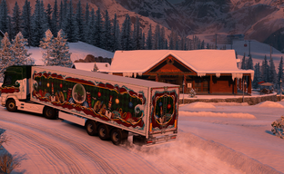 В Euro Truck Simulator 2 и ATS завершился зимний ивент Winterland. SCS Software раскрыла статистику игроков