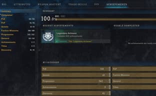 Первый игрок получил все достижения в New World. Ему понадобилось более 9000 часов