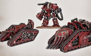 Мощь Адептус Механикус: представлены танки «Криос» и «Каракнос» для Warhammer: The Horus Heresy