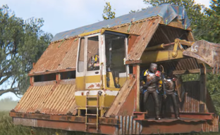 Rust получила крупное обновление со средневековым режимом игры Primitive в постапокалипсисе с катапультой и другими тематическими вещами