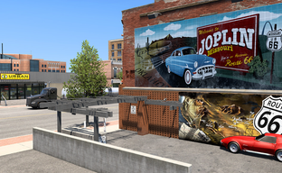 Создатели American Truck Simulator показали поселения и уличные граффити в штате Миссури. Новые скриншоты городов DLC Missouri