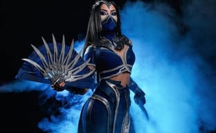 Принцесса Эдении: модель показала косплей Китаны из файтинга Mortal Kombat 1