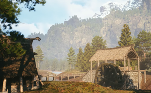 Художник показал живописный Ривервуд из TES V Skyrim с 16-кратной детализацией на движке Unreal Engine 5