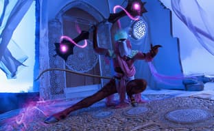 Иллюзорная красота: модель предстала в образе Наложницы из игры «Принц Персии»