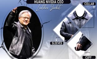 Самая подделываемая драгоценность NVIDIA — не видеокарта, а куртка Дженсена Хуанга