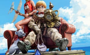 Prime 1 Studio показала статую Нади и Жана из аниме-сериала «Надя с загадочного моря»