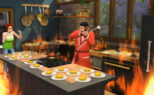 Авторы The Sims 4 показали сырную катастрофу на кухне в честь Дня жареных сэндвичей с сыром