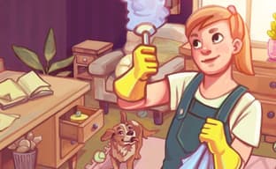 Эмигрант-уборщик. Анонсирован медитативный симулятор Poof! Cleaning Services