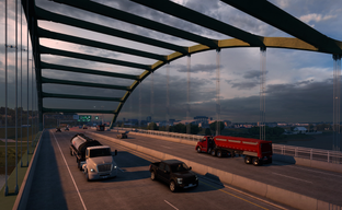 Дорожная сеть Айовы в American Truck Simulator с уникальными перекрёстками. Скриншоты дополнения с новым штатом