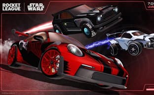 Porsche в стиле Дарта Вейдера. В Rocket League начинается кроссовер со Star Wars