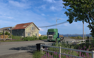 Анденес и знаменитый маяк в Euro Truck Simulator 2. Новые скриншоты северного дополнения Nordic Horizons