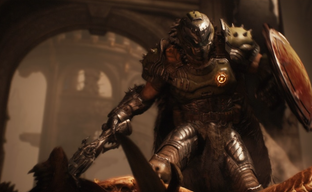 NVIDIA показала 20-килограммовый ПК с RTX 5080 и корпусом в виде «Черепокрушителя» из DOOM The Dark Ages с подвижными элементами