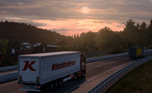 Грузовики из Euro Truck Simulator 2 в реальности. SCS Software показала поездку на выставку Bauma