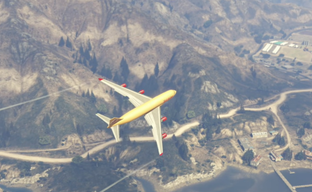 Способен ли Boeing 747 из GTA 5 совершить посадку? Блогер проверил игру Rockstar Games и указал на недоработку