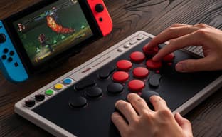 8BitDo показала новый аркадный контроллер для Switch, Xbox и ПК