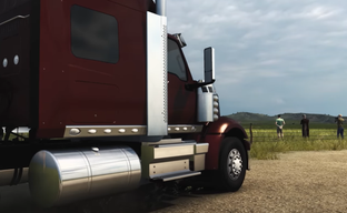 American Truck Simulator приближается к центру США и разработчики бросают вызов сообществу. Тизер дополнения с новым штатом