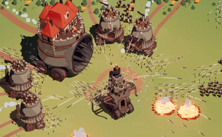 Анонсировали Wanderburg — экшен о замках на колёсах, пожирающих друг друга