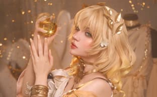 Золотая пряжа: фанатка показала косплей Аглаи из игры Honkai: Star Rail