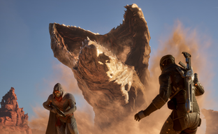 Игрок в Dune Awakening хотел показать баг, но вмешался летающий червь и украл всё внимание