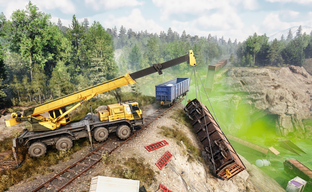 Saber тизерит для RoadCraft дополнение Rebuild Expansion с новыми картами и техникой