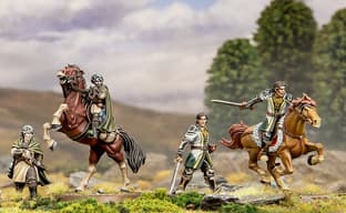 Команда настольной игры Middle Earth Strategy Battle Game показала миниатюры Фреалафа Хильдесона и Олвин