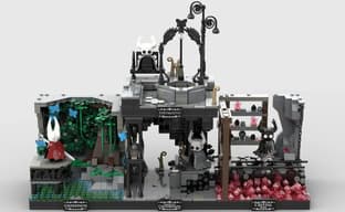 Пока не вышла Silksong. У фанатского LEGO-набора по Hollow Knight есть шанс появиться в магазинах