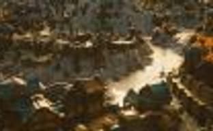 Как может выглядеть город современного World of Warcraft с высоты птичьего полёта