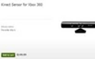 Kinect за $149.99 на сайте Microsoft Store