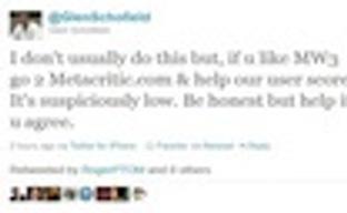 Glen Schofield просит игроков поднять пользовательский рейтинг MW3 на Metacritic