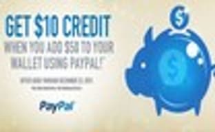 $10 в подарок за пополнение SEN Wallet на $50 через PayPal