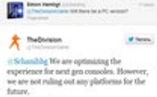 После релиза The Division может выйти и на других платформах