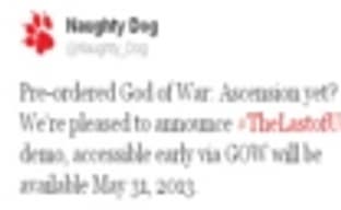 Демо-версия The Last of Us для владельцев God of War: Ascension станет доступна в конце мая