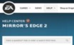 Страничка Mirror's Edge 2 на сайте ЕА