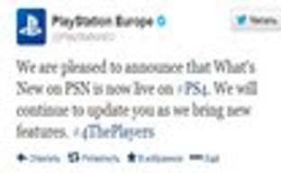 Функция What’s New заработала в европейском PSN