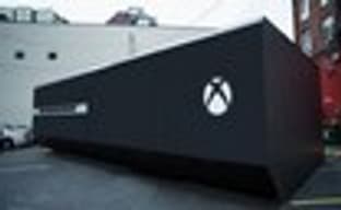 Гигантская копия Xbox One в Ванкувере