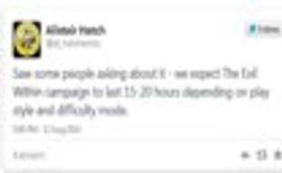 Прохождение The Evil Within займет 15-20 часов