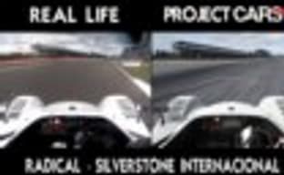 Project CARS vs. реальность - Radical на Silverstone