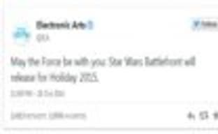 EA обещает выпустить Star Wars: Battlefront в конце 2015