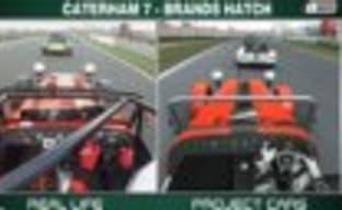 Project CARS vs. реальность - Caterham 7 на Brands Hatch
