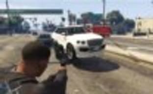 Мод, добавляющий гравитационную пушку в Grand Theft Auto V