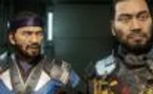 Скорпион и Саб-Зиро в сюжетной сцене из Mortal Kombat 11