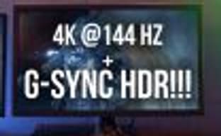 Стоимость игровых 4К-мониторов с поддержкой HDR и G-Sync превышает 3 тысячи долларов