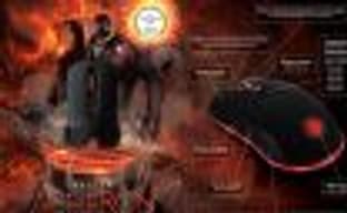 Стильная симметричная мышь Oklick 845G ACHERON с подсветкой и поддержкой макросов